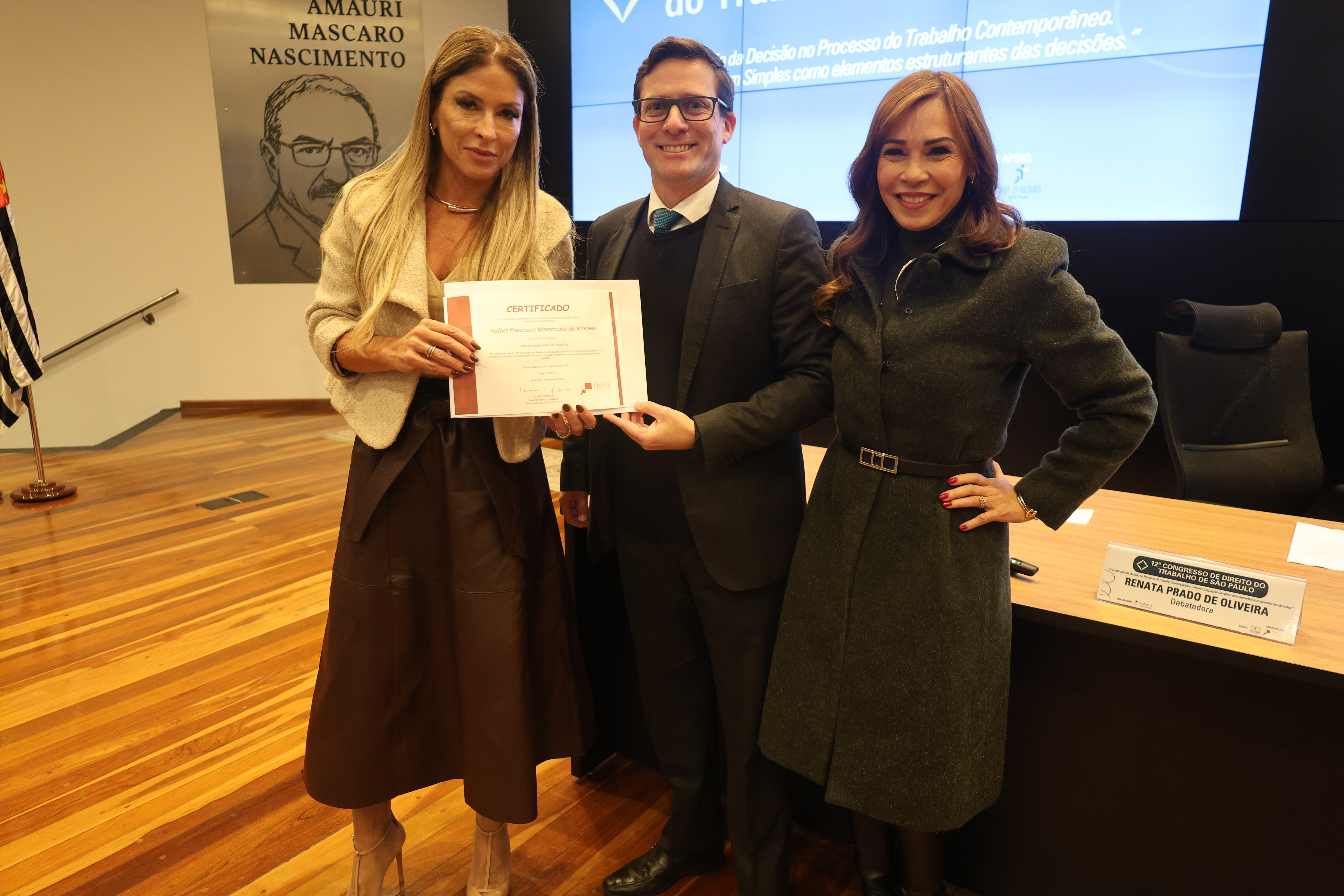 AMATRA-2 REALIZA 12º CONGRESSO DE DIREITO DO TRABALHO DE SÃO PAULO
