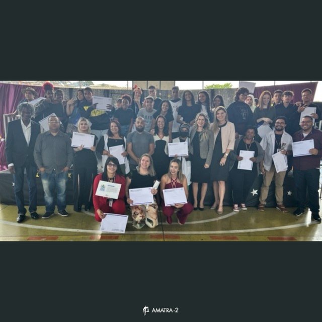 AMATRA-2 REALIZA CERIMÔNIA DE CULMINÂNCIA DO PROGRAMA TJC EM ESCOLA DE BARUERI