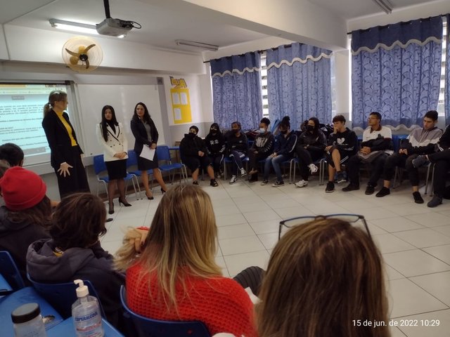 AMATRA-2 INICIA TJC EM ESCOLA DE BARUERI