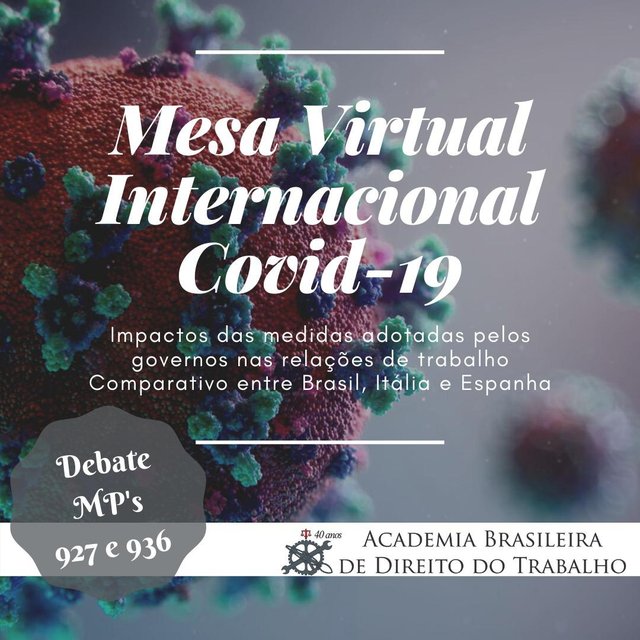 MESA VIRTUAL INTERNACIONAL COVID-19