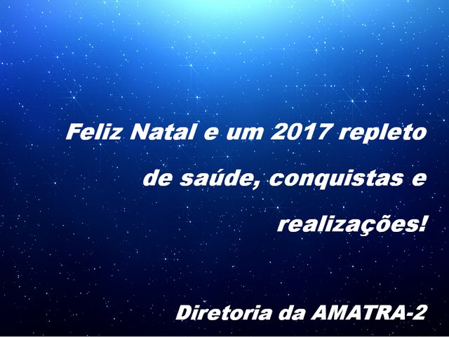 Boas Festas!
