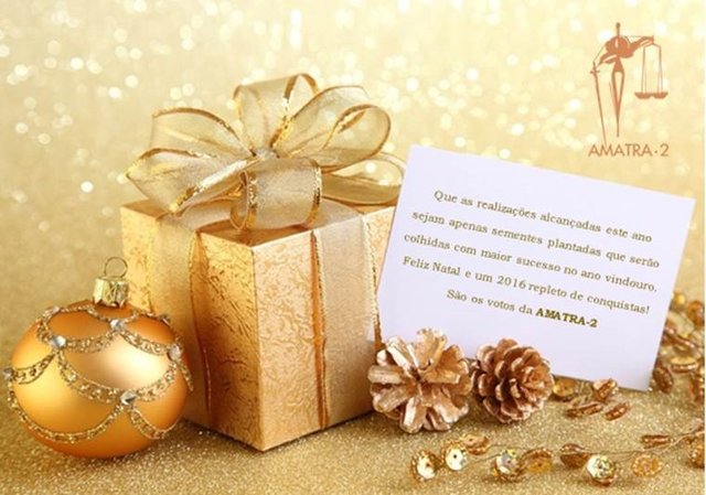 FELIZ NATAL E UM 2016 REPLETO DE CONQUISTAS