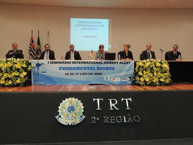 I SEMINÁRIO INTERNACIONAL ROBERT ALEXY – FUNDAMENTAL RIGHTS