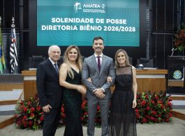 NOVA DIRETORIA DA AMATRA-2 TOMA POSSE PARA O BIÊNIO 2026-2028, E PRESIDENTE REELEITO CONCLAMA UNIÃO EM DEFESA DA MAGISTRATURA E JUSTIÇA DO TRABALHO