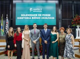 NOVA DIRETORIA DA AMATRA-2 TOMA POSSE PARA O BIÊNIO 2026-2028, E PRESIDENTE REELEITO CONCLAMA UNIÃO EM DEFESA DA MAGISTRATURA E JUSTIÇA DO TRABALHO