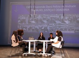 CERIMÔNIA DE CULMINÂNCIA DAS ESCOLAS PARTICIPANTES ENCERRA O 18º ENCONTRO NACIONAL DO PROGRAMA TRABALHO, JUSTIÇA E CIDADANIA (TJC)
