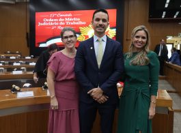 PRESIDENTE E ASSOCIADOS(AS) DA AMATRA-2 RECEBEM COMENDA DA ORDEM DO MÉRITO JUDICIÁRIO DO TRABALHO DA 2ª REGIÃO
