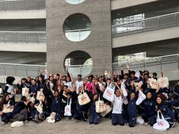 PROGRAMA TJC NA 2ª REGIÃO - ALUNOS DA EMEF REVERENDO DEIRÓ FELÍCIO DE ANDRADE VISITAM O FÓRUM RUY BARBOSA