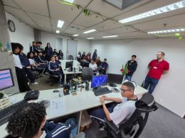 PROGRAMA TJC NA 2ª REGIÃO - ALUNOS DA EMEF REVERENDO DEIRÓ FELÍCIO DE ANDRADE VISITAM O FÓRUM RUY BARBOSA