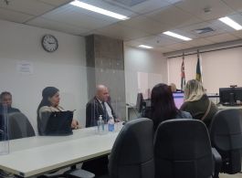 PROGRAMA TJC NA 2ª REGIÃO - ALUNOS DA EMEF REVERENDO DEIRÓ FELÍCIO DE ANDRADE VISITAM O FÓRUM RUY BARBOSA