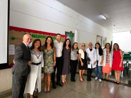 AMATRA-2 REALIZA CERIMÔNIA DE CULMINÂNCIA DO PROGRAMA TJC NA EMEF JOÃO DE ALMEIDA LEMOS