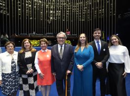 AMATRA-2 PRESTIGIA HOMENAGEM À ANAMATRA EM SESSÃO ESPECIAL DO SENADO FEDERAL