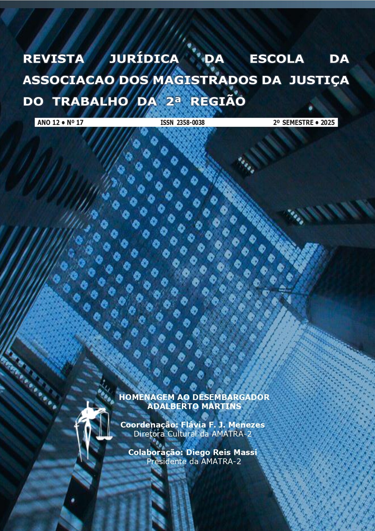 Capa da 17ª edição da Revista Jurídica da AMATRA-2